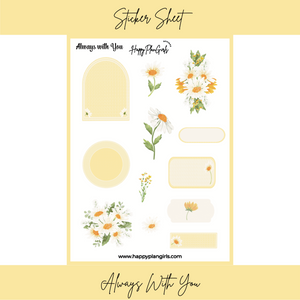 Always With You Sticker Sheet