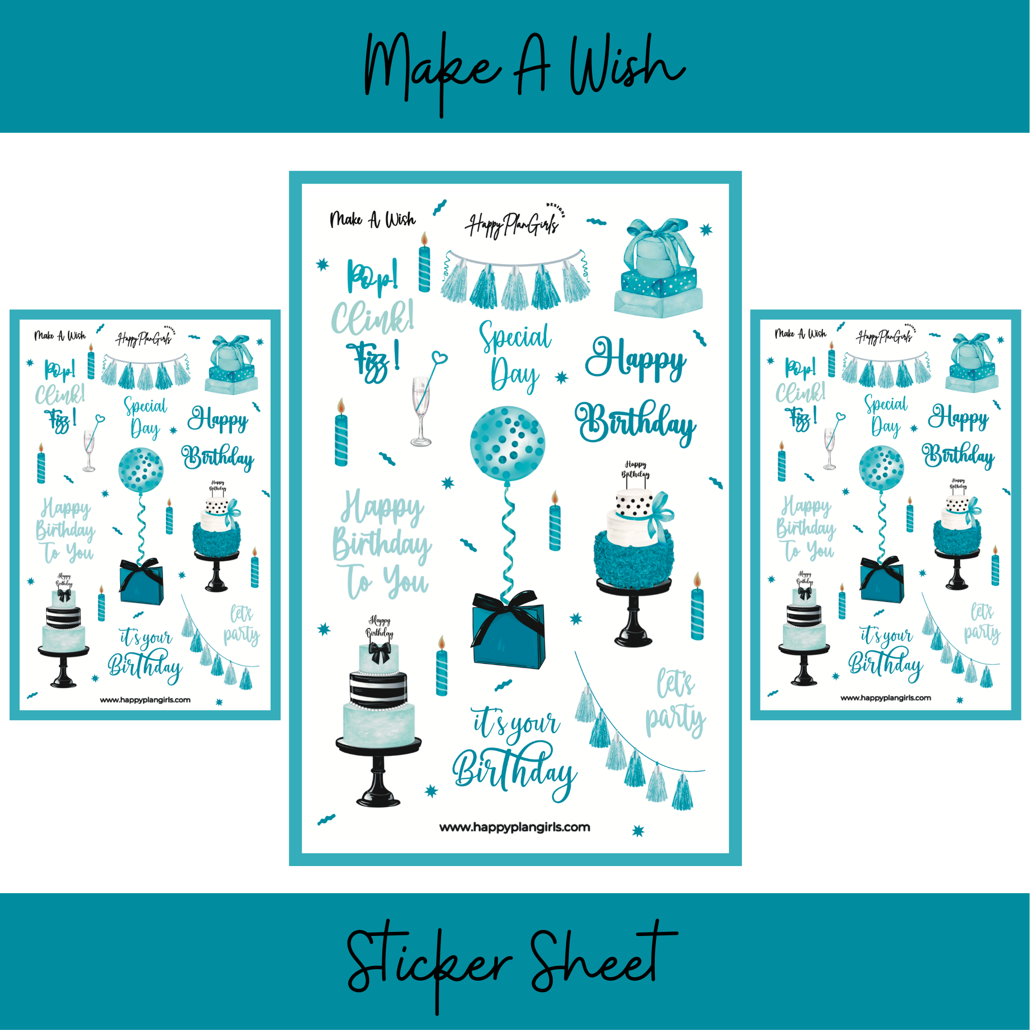 Make A Wish Sticker Sheet