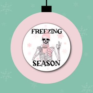 Freezing Season Vinyl Sticker