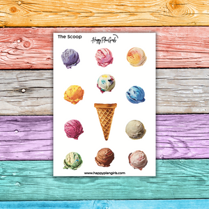 Summer Planner Sticker Sheet The Scoop