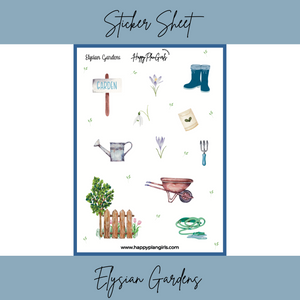 Elysian Gardens Sticker Sheet