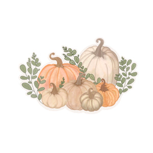 Pumpkin Foliage Sticker
