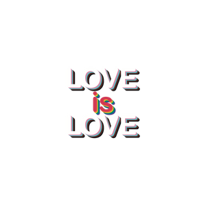 Progress LOVE IS LOVE Sticker