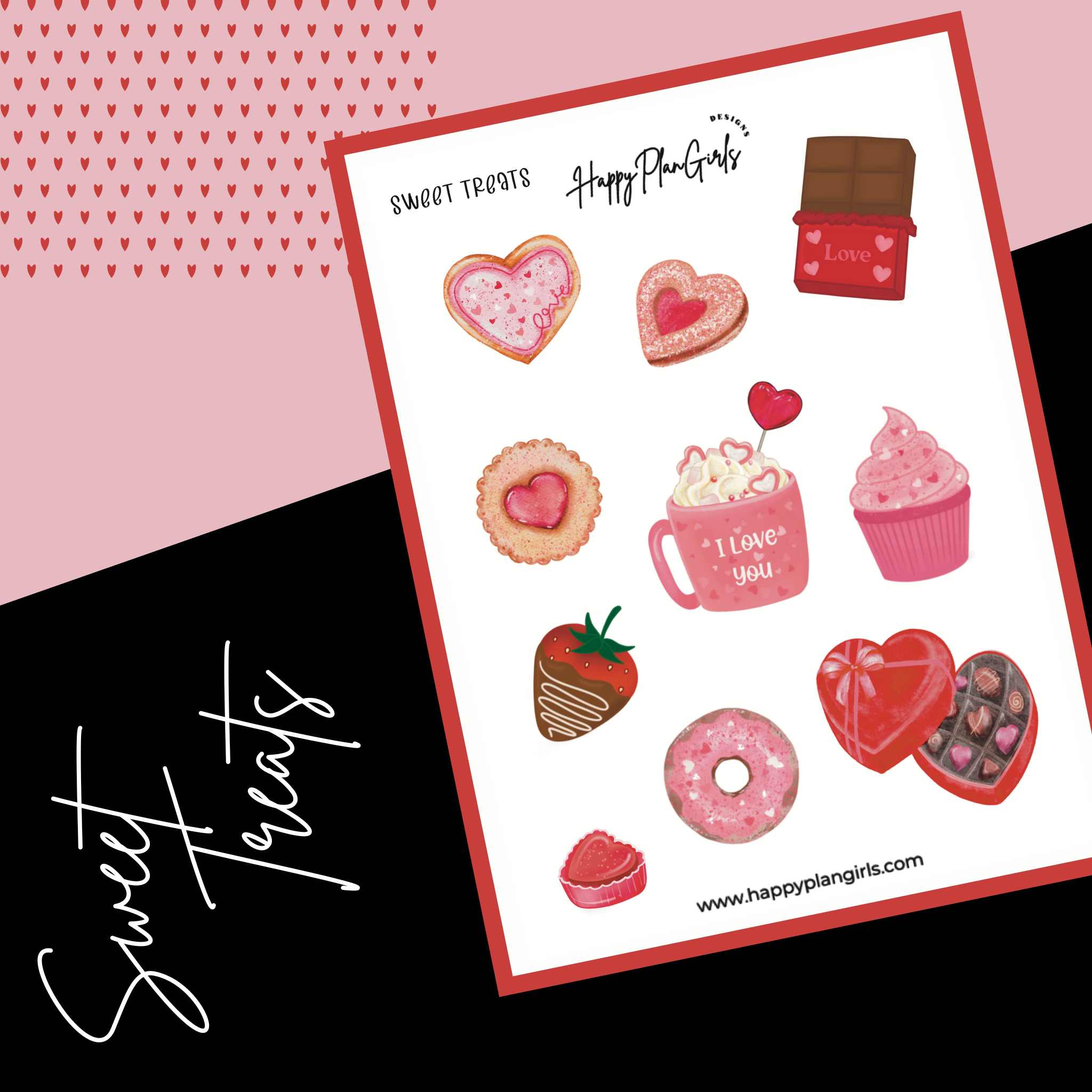 Sweet Treats Sticker Sheet